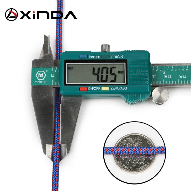 XINDA Escalada Paracord Rope &ndash; High Strength 4mm Cord