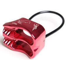 XINDA XD-8603 ATC Descender &ndash; Ultra Lightweight Aluminum Red
