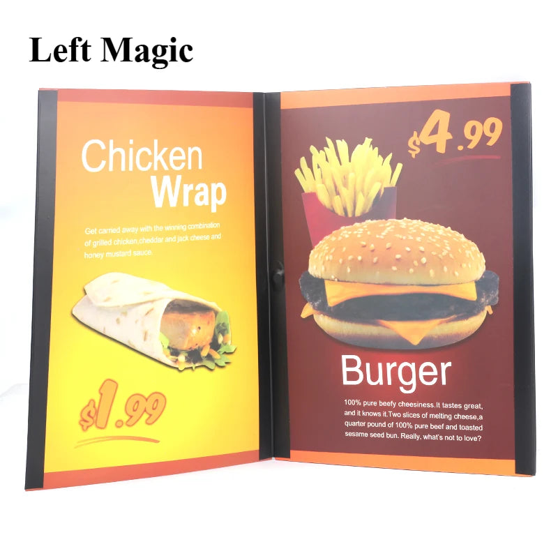 Food To Go Magic Trick Set Hamburg Takeaway Street Props