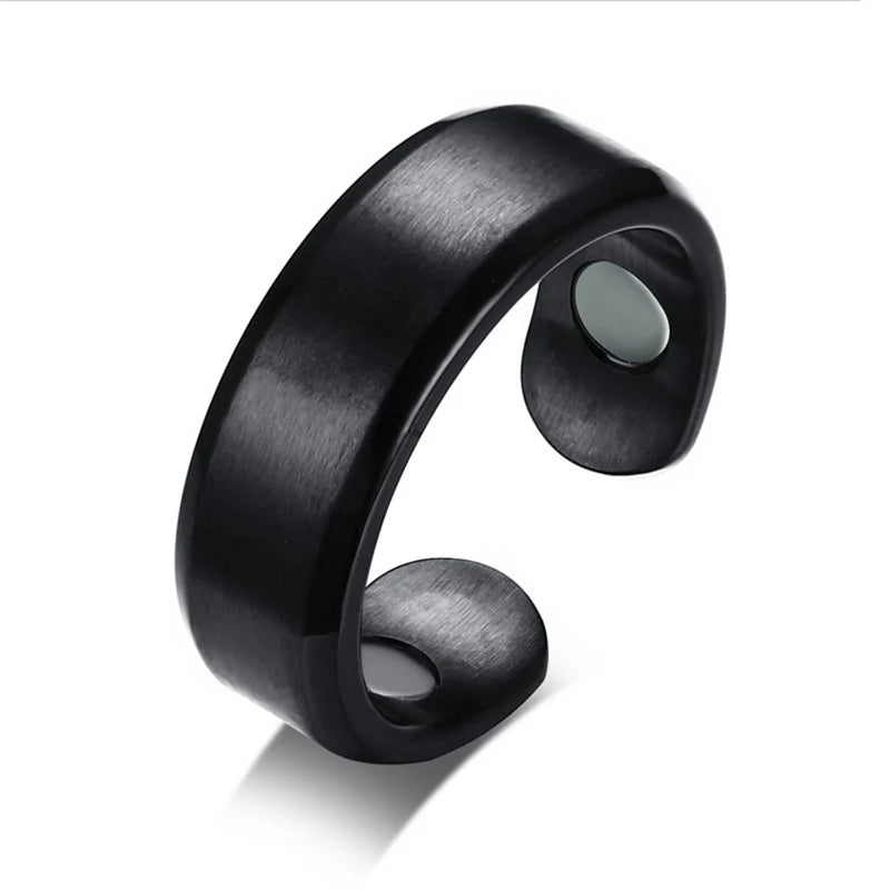 Acupressure Anti Snore Ring SN-Hot - Reflexology Relief Black