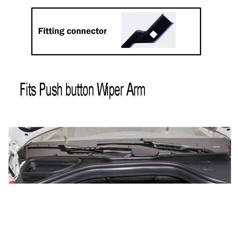 Misima Windshield Windscreen Wiper Blades For Mercedes-Benz M ML GLE Class ML350 ML400 ML550 ML63 W166 2011 - 2019 Front Window by InterCyprus Trading Ltd