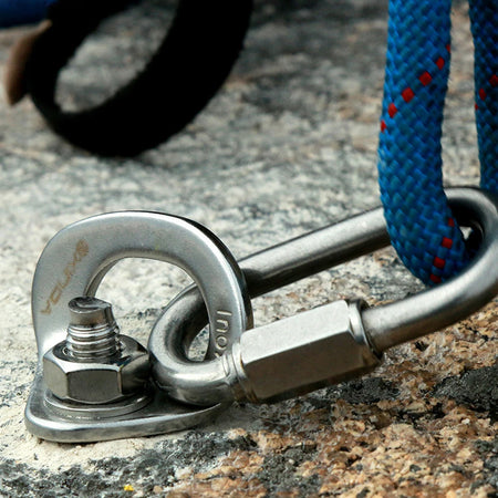 XD-8608 Rock Climb Anchor Point Piton Nut &ndash; Stainless Steel