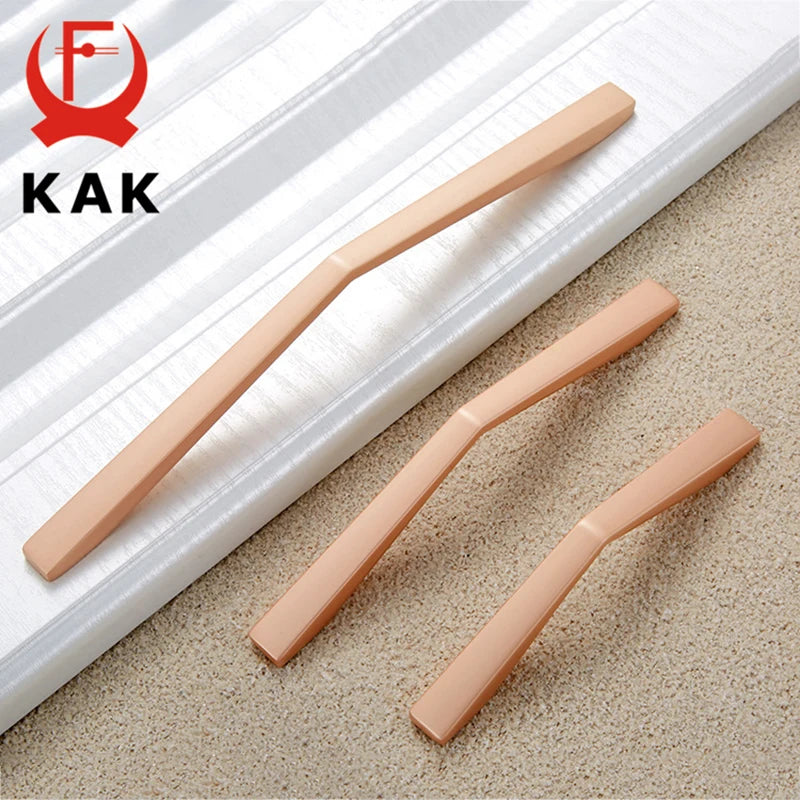 KAK Zinc Alloy Cabinet Handles And Drawer Knobs Pearl Gray