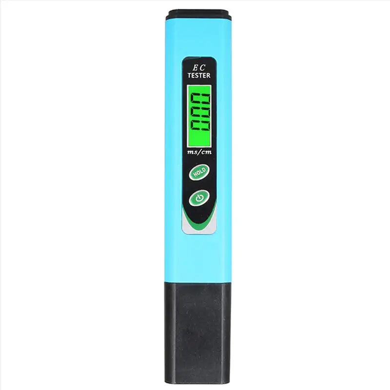 Portable EC Meter 19.99 Ms Cm Water Tester &ndash; Backlit LCD