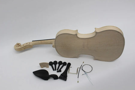 UV01 Violino Unfinished White Violin &ndash; Handcrafted Quality