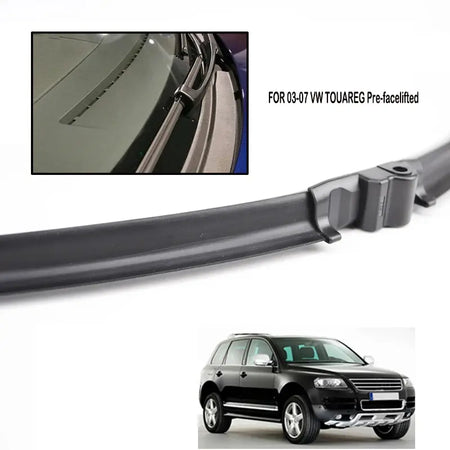 Misima Windshield Windscreen Wiper Blades Set Fit For 2003-2006 VW Touareg Front Rear Window Wiper Blade 2004 2005 by InterCyprus Trading Ltd