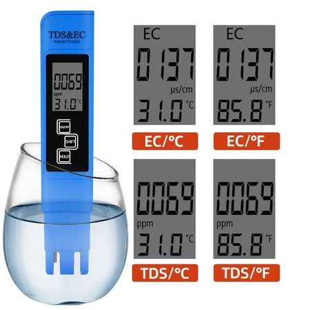 PH and TDS Meter Digital Water Tester &ndash; Accurate Readings