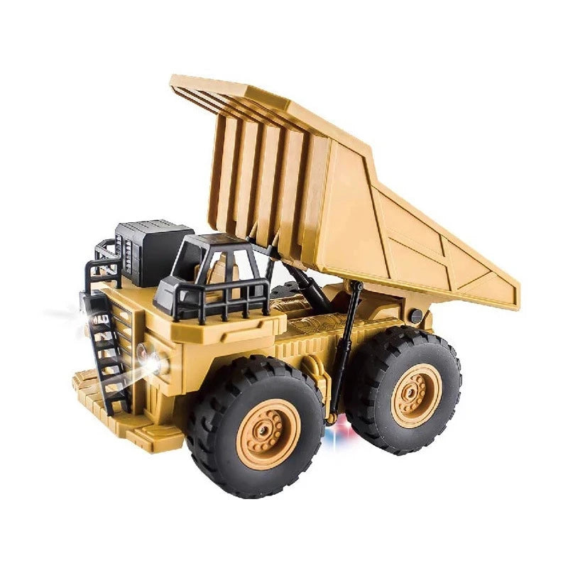 CONUSEA Camion de ciment cu basculantă din plastic RC T, vehicul RC la scară 1 la 24
