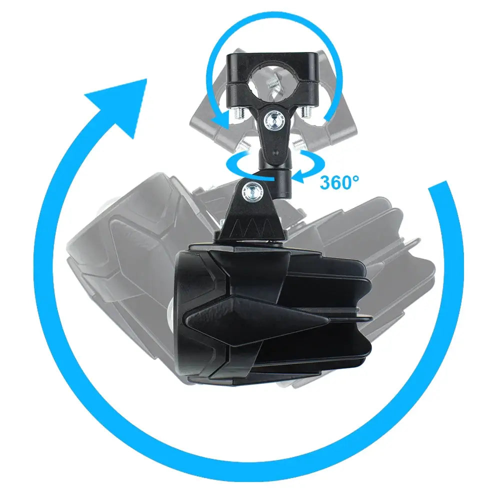 Auxiliary Lights for BMW Motorcycle 40W 6000K Spot Driving Fog Lamps For BMW R1200GS F800GS F700GS F650 K1600 by InterCyprus Trading Ltd