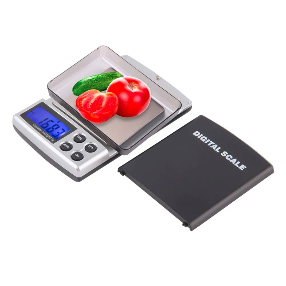 Mini Electronic Jewelry Scale &ndash; Backlit Precision Display 500g 0.01g