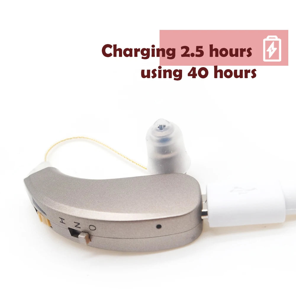 Rechargeable Hearing Aids &ndash; Wireless Sound Amplification for Elderly