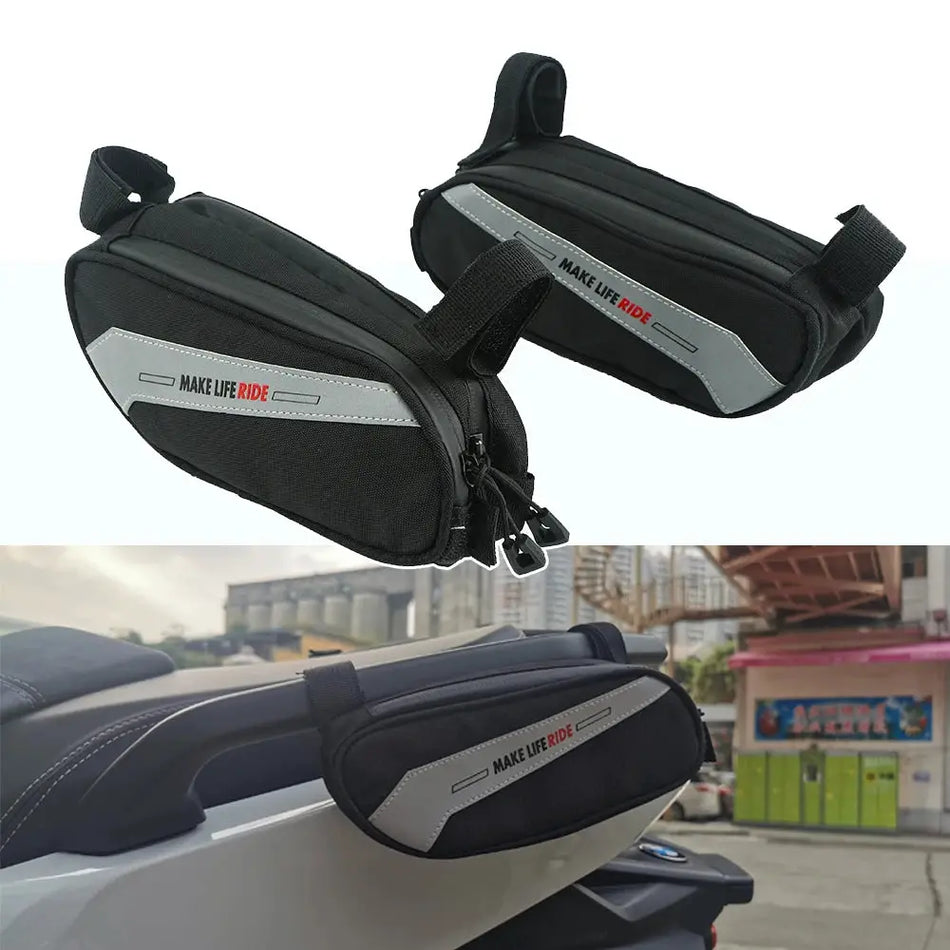 Motorcycle Saddlebag Bag Toolbag Side Bags For BMW R1250GS R1200GS GS1200 F900XR F850gs C400GT C400X For YAMAHA NMAX155 TMAX530 by InterCyprus Trading Ltd