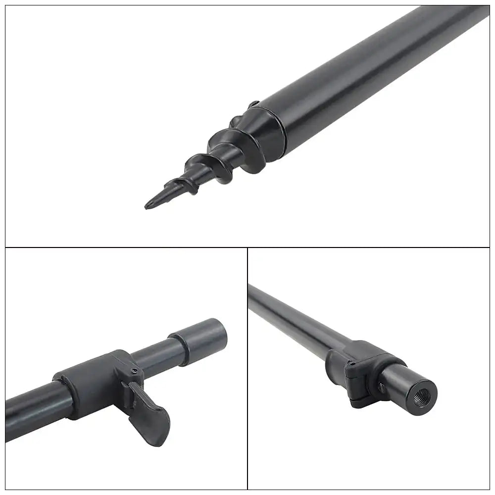 Hirisi 2 Pc Telescopic Aluminium Bank Sticks Carp Fishing
