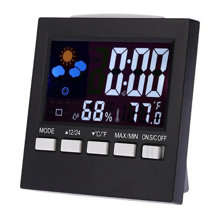 Multifunctional Weather Clock &ndash; Temp Humidity Meter A