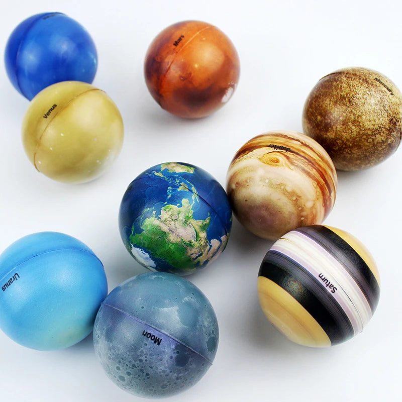 Eight Planets Bouncy Ball &ndash; Educational Solar System Toy