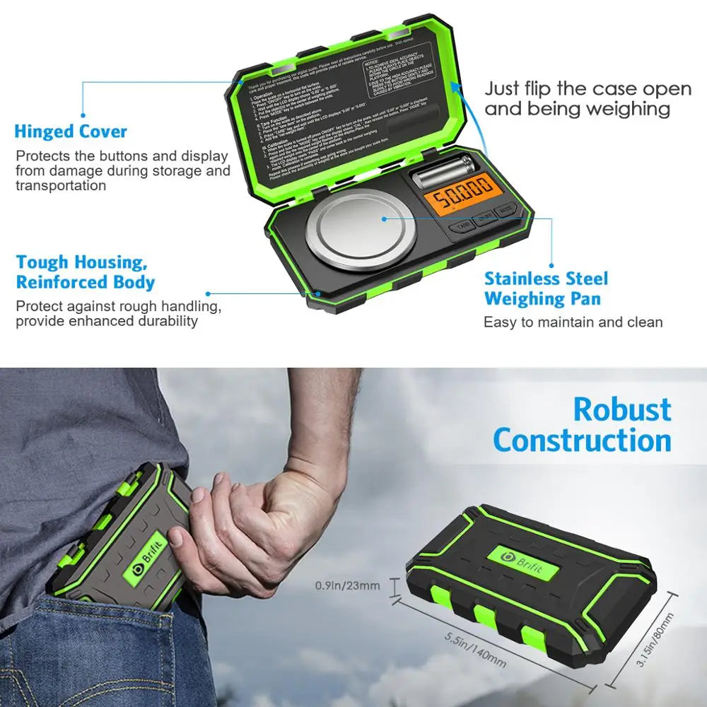 0.001g 50g Mini Digital Scale &ndash; High-Accuracy 0.01g Readings