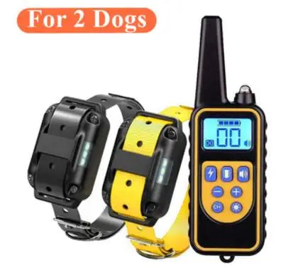 800m Digital Dog Training Collar &ndash; Waterproof LCD Display
