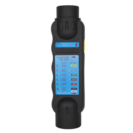 European Trailer Plug Socket Tester 12V 7Pin High Quality Wiring Circuit Light Test Tool Truck Accessories Car Circuit Testing by InterCyprus Trading Ltd