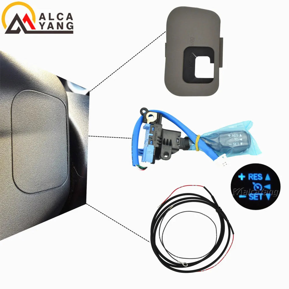 Cruise Control Switch With Blue LED Light For Toyota Corolla 2007-2012