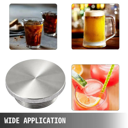 2L Stainless Steel Cold Brew Coffee Maker Faucet