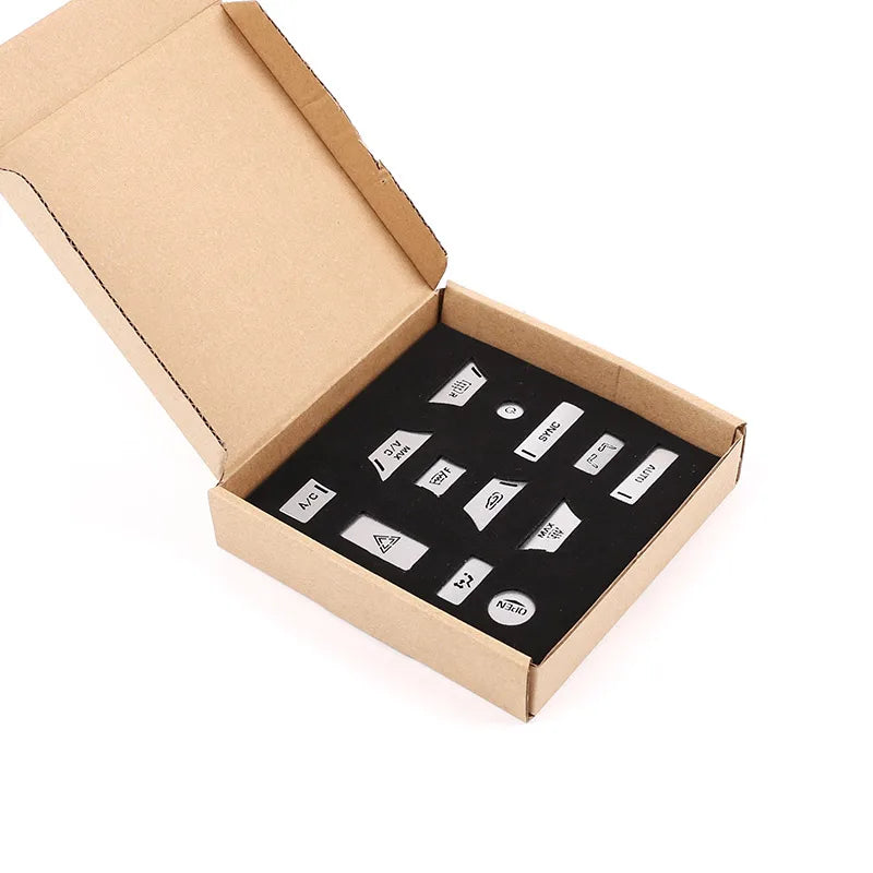 Nálepka na ovládání hlasitosti z nerezové oceli pro Discovery 5 LR5