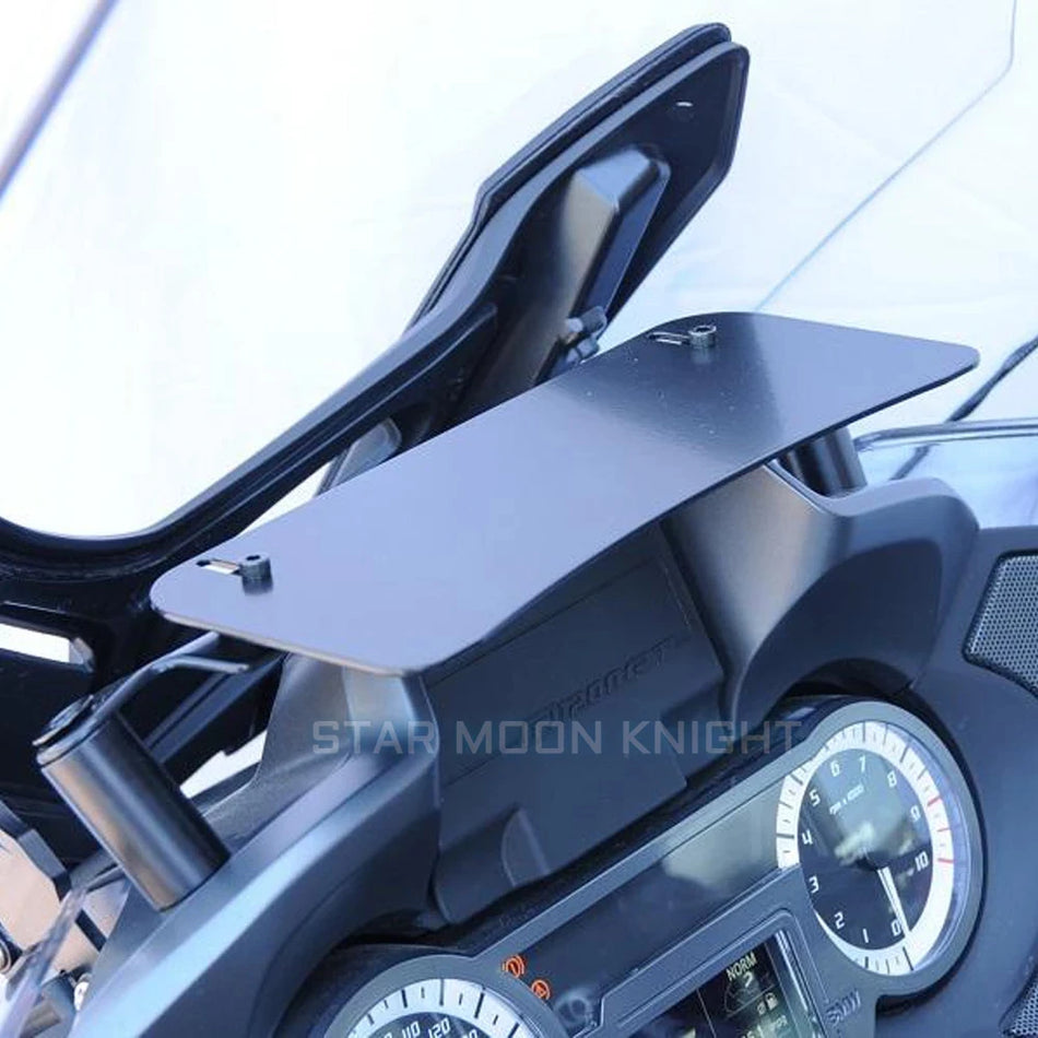 BMW R1250RT GPS plāksnes piederumu plaukts R1250RT un R1200RT WC, motocikla navigācijas turētājs