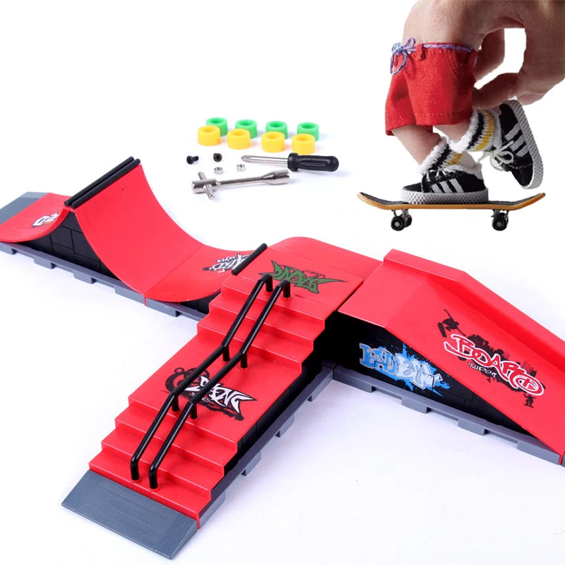 Finger Skateboards TTS00113 &ndash; Mini Skate Park Practice Kit