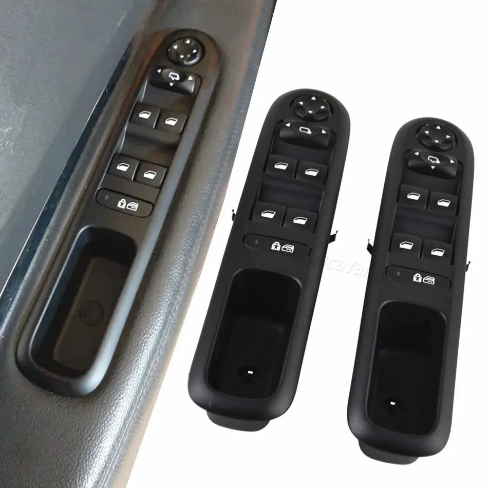 Left Front Power Window Switch for Peugeot 3008 5008 by InterCyprus Trading Ltd