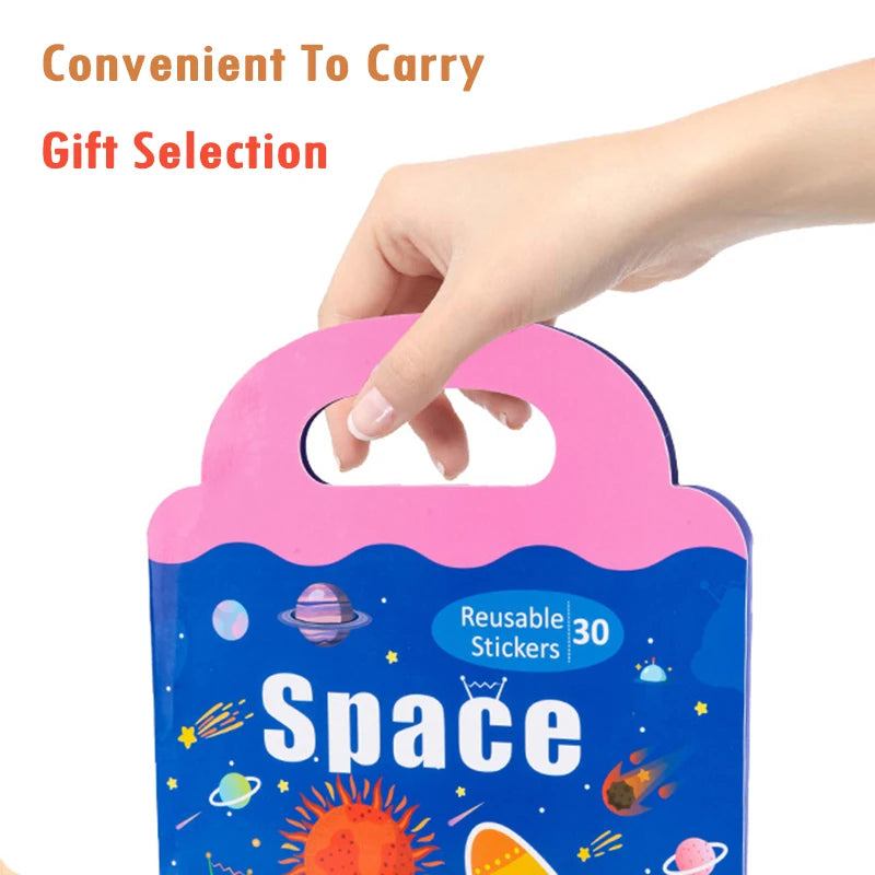 Kids Scene Magnetic Puzzles Busy Book &ndash; Educational Toys