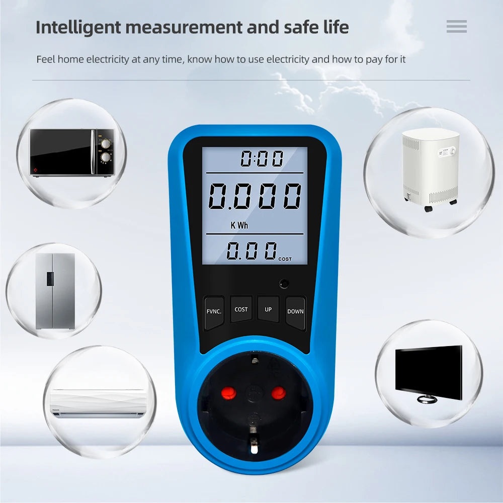KWE-PMB05O - Energy And Power Meter With Digital Display
