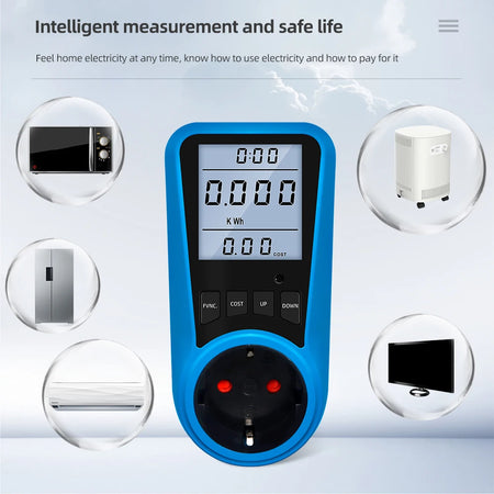 KWE-PMB05O - Energy And Power Meter With Digital Display
