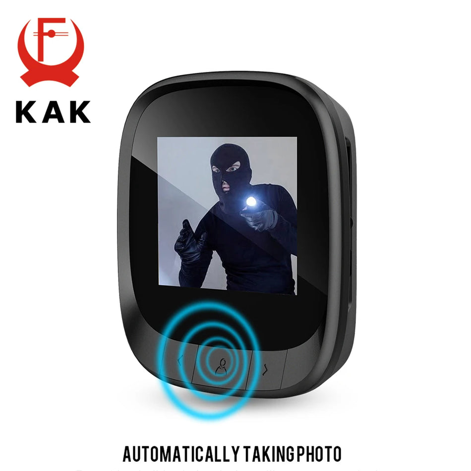 KAK 2 4-дюймовая камера с глазком для двери с ИК ночным видением