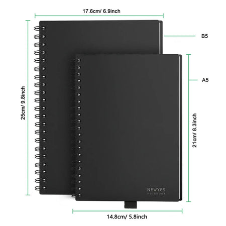 Smart Reusable Erasable Notebook - Eco-Friendly, Cloud-Connected Note Pad