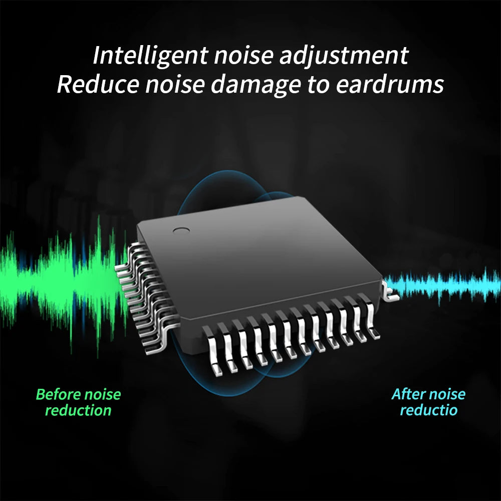 MUOXI Mini Rechargeable ITE Hearing Aid &ndash; Invisible