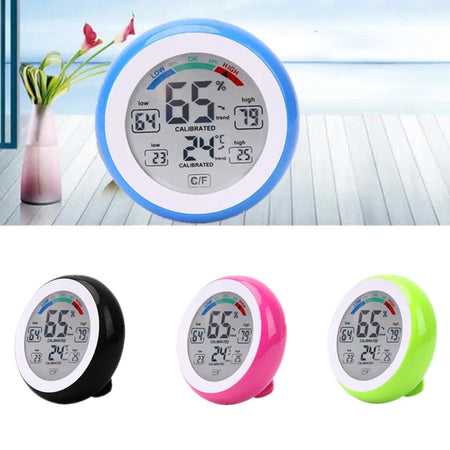 Digital Thermometer Hygrometer Mini - Compact Indoor Sensor