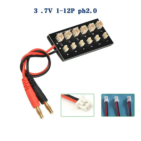 Rc 2-6S 2-8S T / XT60 / XT90 / XT30 /JST Lipo Battery Parallel Charging Board for Imax B6 B6AC B8 Quick Charge For Rc Models by InterCyprus Trading Ltd