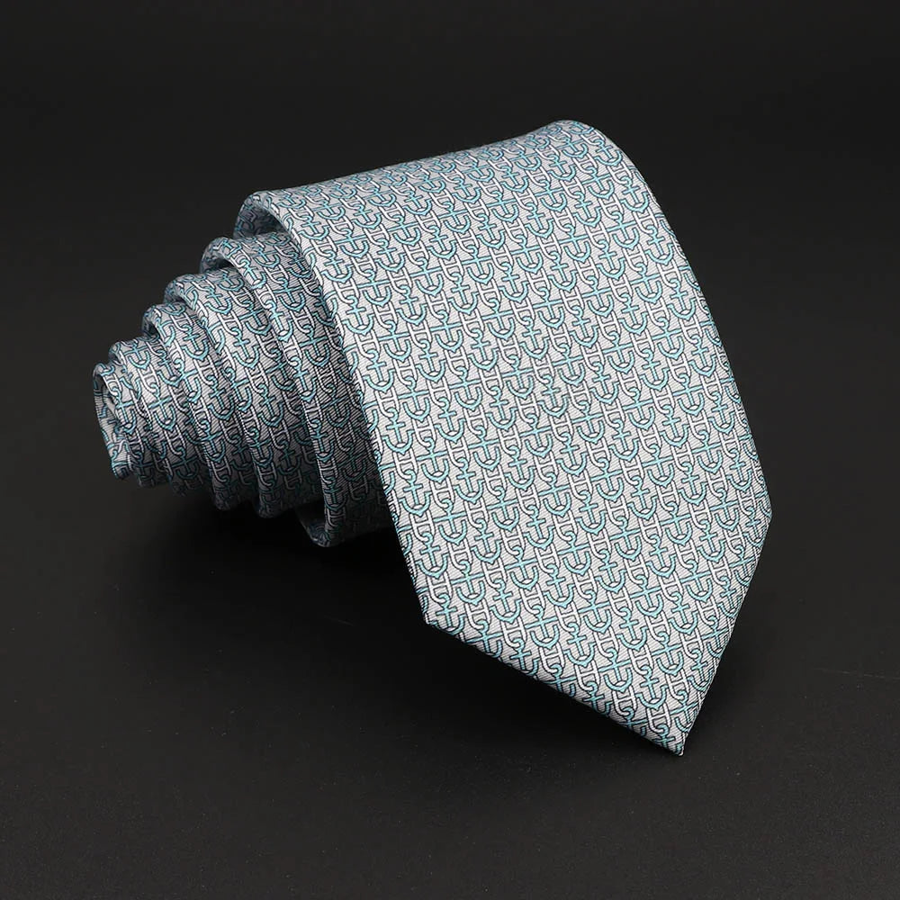 Paisley Floral Soft Silk Necktie for Men 3