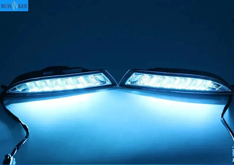 Scirocco LED Amber Turn Signal Side Marker Lamp White DRL