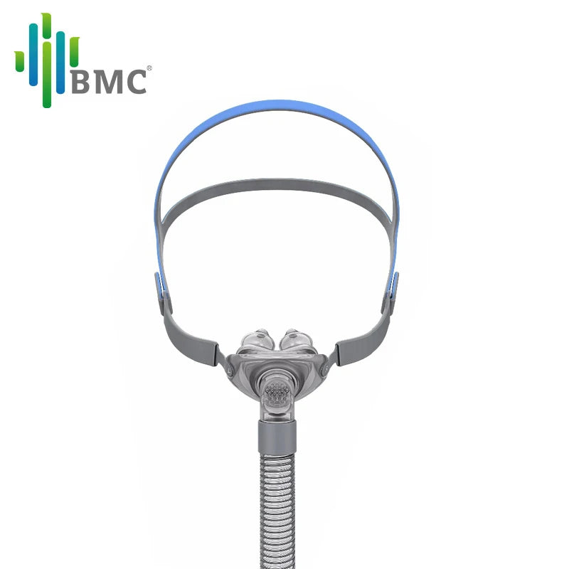 BMC PM2 Burun Yastıkları CPAP Maskesi Başlık ile S M L 3 Boyut