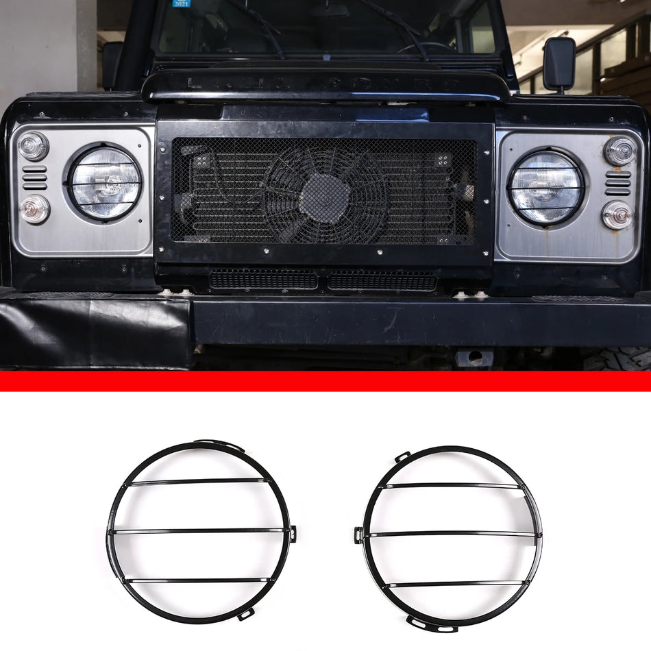 Металлическая сетка для фар и задних фонарей Land Rover Defender