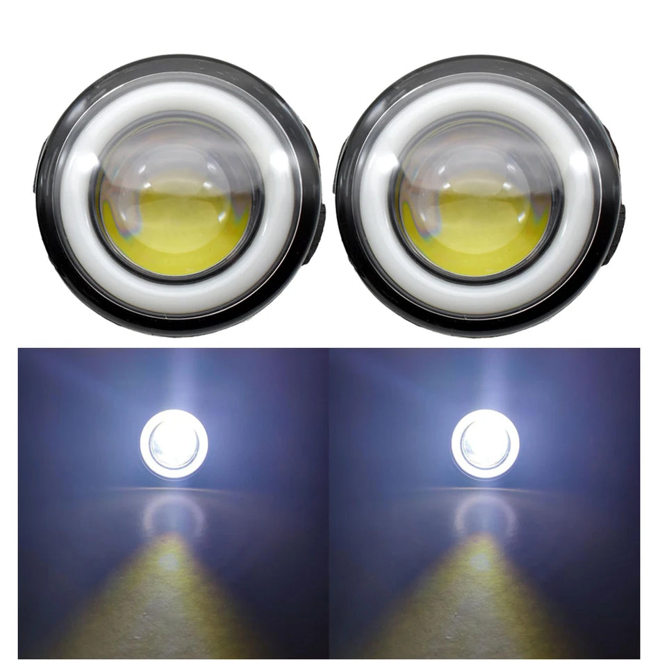 LED meglenka Angel Eye DRL za Infiniti M (M25/M37/M56) 2011-2013, bela 30W 12V