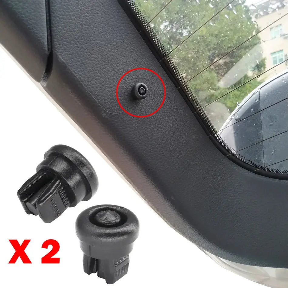 2pcs Clips For Citroen C4 B7 DS4 DS5 Rear Boot Parcel Shelf String Hanger Brakcet Pivot Pegs Pins 1606854680 by InterCyprus Trading Ltd