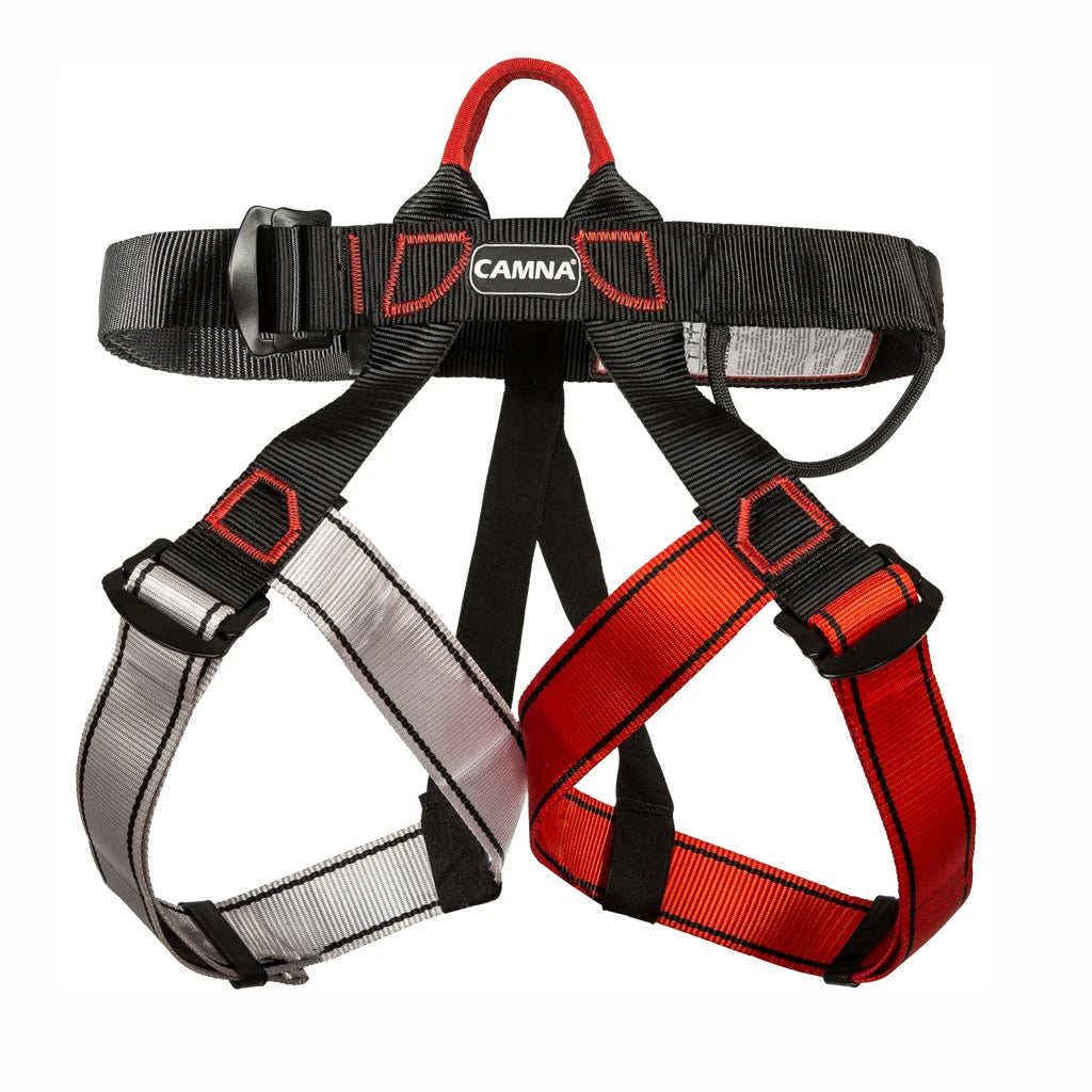 Ergonomic Half Body Climbing Harness for Mountaineering and Tree Climbing
