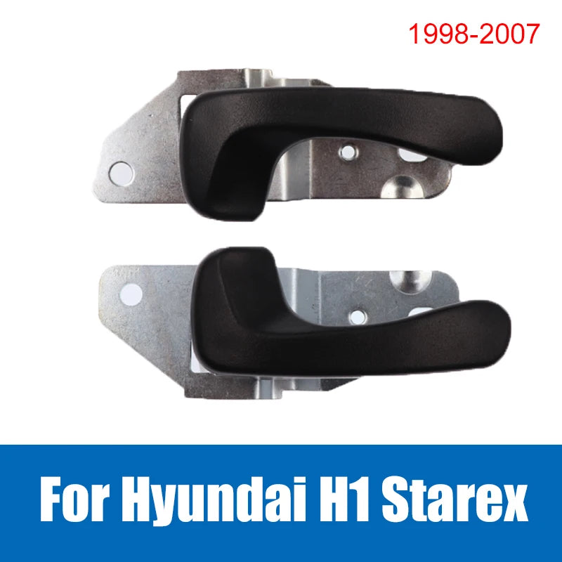 Durų rankena Hyundai H1 Starex I800 priekinė kairė vidinė ABS juoda visiškai naujas pakeitimas