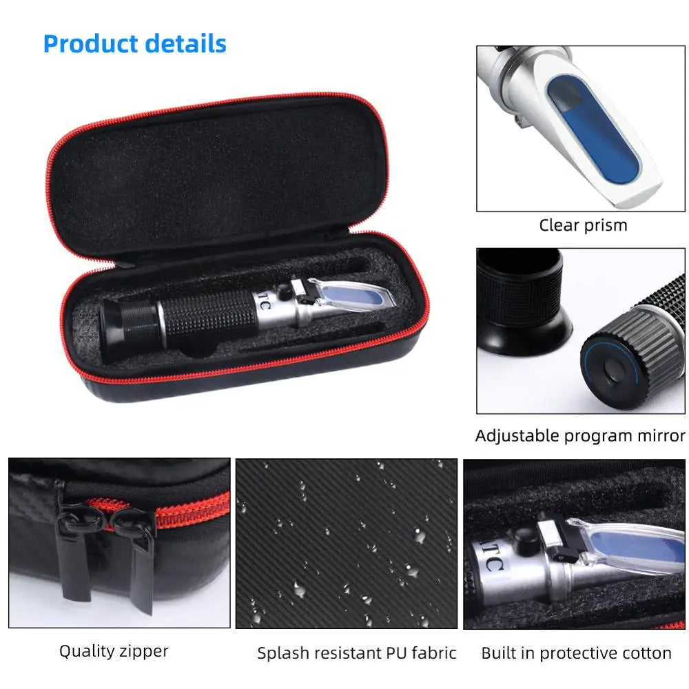 Honey Moisture Refractometer THE01533C &ndash; ATC Accuracy