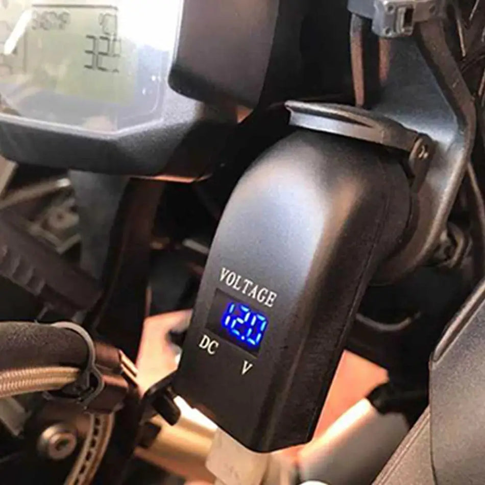 Motorcycle Dual USB Charger Power Adapter Socket For BMW F750GS F850GS R1200GS Adventure R1250GS F800GS K1600GTL For Versys 300x by InterCyprus Trading Ltd