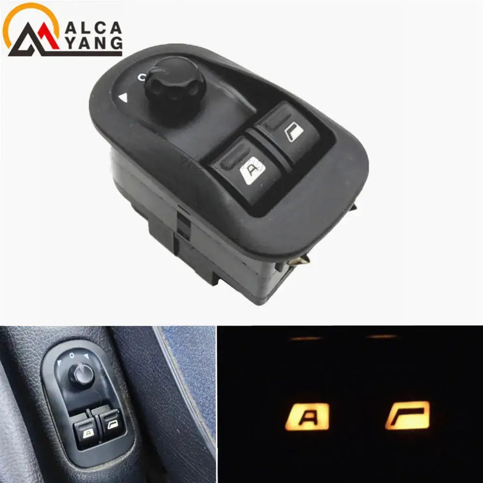 Electric Power Window Switch Button for Peugeot 206 1998-2016 by InterCyprus Trading Ltd