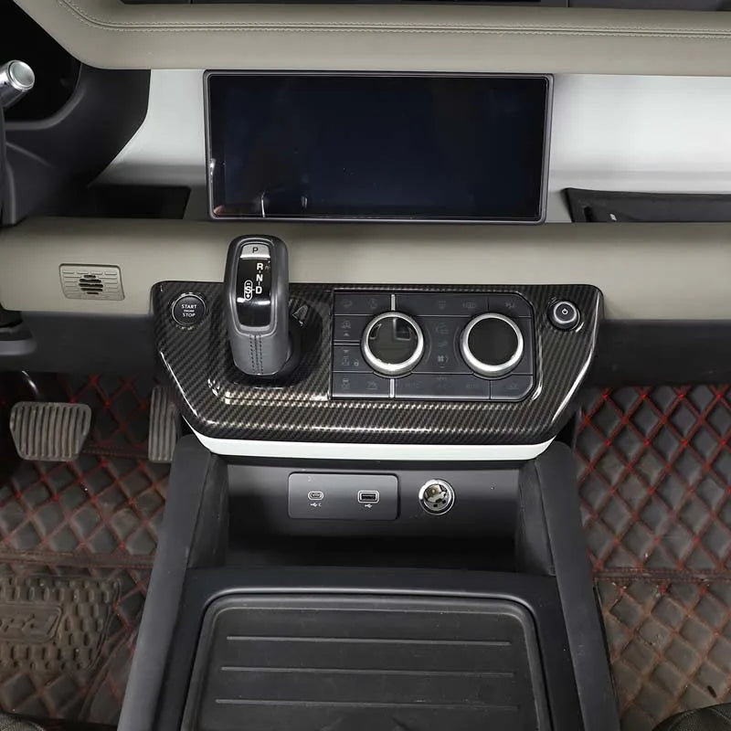 Osłona ramki przycisków konsoli centralnej z ABS do Defender 2020 2024