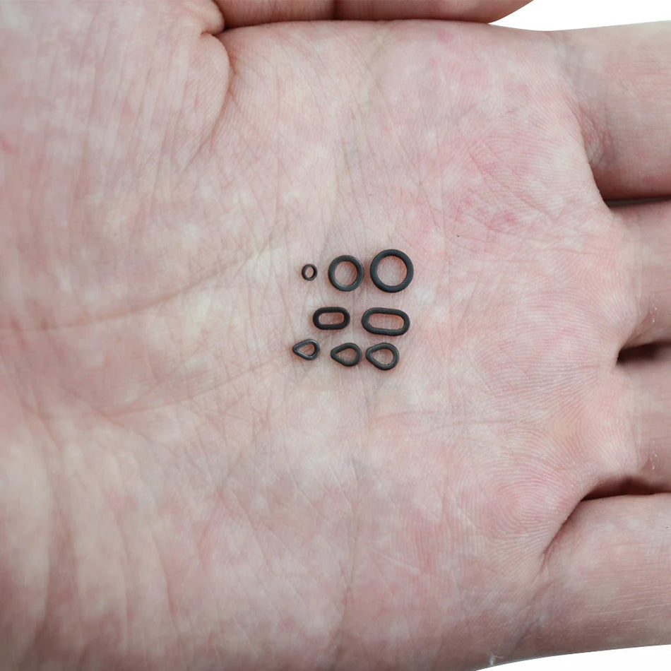 Rustfrit Stål Karpe Boilie Agn Ringe Til Hair Rigs 60 Stk