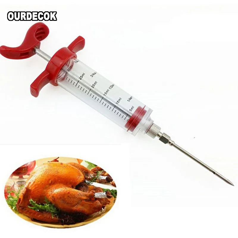 NoEnName_Null BBQ Syringe - Barbecue Marinade Injector Tool